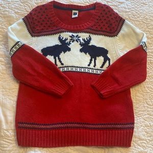 Janie and Jack 4t holiday Christmas sweater VGUC